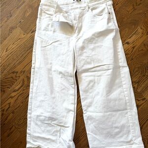 Banana republic White Wide-Leg Jeans